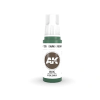 AK Interactive - 3 Gen Acrylics - Dark Green INK 17ml