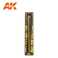 AK Interactive - Building Materials - Brass Pipes 0.8mm (5)