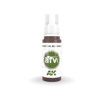 AK Interactive - 3 Gen Acrylics - Ral 8013 Rotbraun 17ml