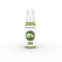 AK Interactive - 3 Gen Acrylics - Silver grey No.28 17ml