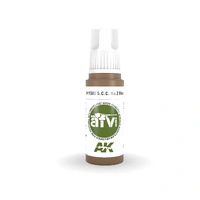 AK Interactive - 3 Gen Acrylics - S.C.C. No.2 Brown 17ml