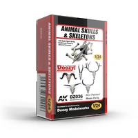 AK Interactive - Resins - Doozy - Animal Skulls & Skeletons
