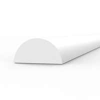 Ak Interactive - Styrene  - Half Cane 4.00 X 350mm