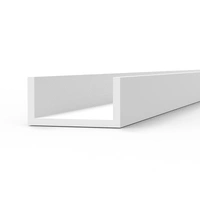 Ak Interactive - Styrene  - U Channel 4.0 Width X 350mm