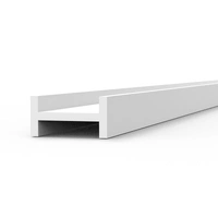 Ak Interactive - Styrene  - Beams I Shape 3.0 X 1.5 X 350mm X 4 Units