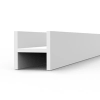 Ak Interactive - Styrene  - Beams H Shape 3.0 X 3.0 X 350 mm X 3 Units