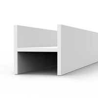 Ak Interactive - Styrene  - Beams H Shape 4.0 X 4.0 X 350 mm X 3 Units