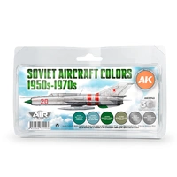Ak Interactive - 3 Gen Acrylics - Soviet Aircraft Colors 1950S-1970S Set