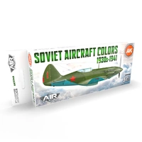 Ak Interactive - 3 Gen Acrylics - Soviet Aircraft Colors 1930S-1941 Set