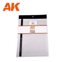 Ak Interactive - Styrene  - 0.50 mm/0.016” Thickness-Clear Organic Glass/Acryl