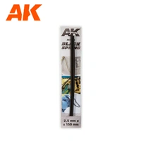 Ak Interactive - Accessories - Black Spring 2.5mm