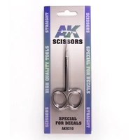 Ak Interactive - Tools  - Scissors Straight. (Special Decals And Paper)