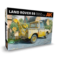 AK Interactive - Scale Models  - Land Rover 88 Series Iia -Crane / Tow Truck 1/35