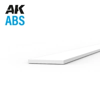 Ak Interactive - ABS  - Strips 0.25 X 3.00 X 350mm