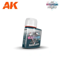 AK Interactive Wargame Enamel Liquid Pigments - Raider Earth 35 ml