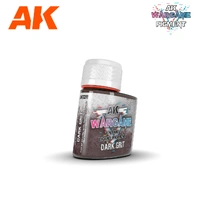 AK Interactive Wargame Enamel Liquid Pigments - Dark Grit 35 ml