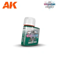 AK Interactive Wargame Enamel Liquid Pigments - Green Oxide 35 ml