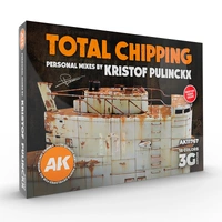 AK Interactive - 3 Gen Sets - Total Chipping Kristof Pulinckx Set