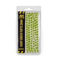 AK Interactive - Vegetation - Light Green Tufts 2mm