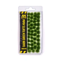 AK Interactive - Vegetation - Dark Green Tufts 4mm