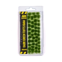 AK Interactive - Vegetation - Dark Green Tufts 6mm