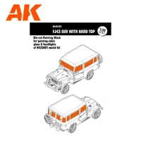AK Interactive - Scale Models  - Die-Cut Painting Mask (For Ak35001)