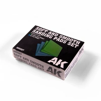 Ak Interactive - Tools  - Soft And Smooth Sponge Sandpaper Set 4 Units