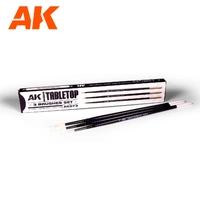AK Interactive - Brushes - Tabletop Brushes Set 0; 1; 2