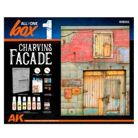 AK Interactive - Scale Models  - All In One Set -Box 1-Charvins Facade