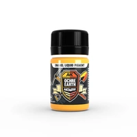 AK Interactive - Pigments  - Ochre Earth - Liquid Pigment 35ml