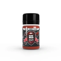 AK Interactive - Pigments  - Dark Mud - Liquid Pigment 35ml