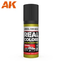 AK Interactive - Real Colours -Wheel Rim Gold 17 ml
