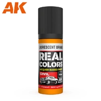 AK Interactive - Real Colours -Fluorescent Orange 17 ml