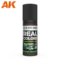 AK Interactive - Real Colours -S.C.C. No.1A Very Dark Brown 17 ml