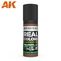 AK Interactive - Real Colours -Earth Red Fs 30117 17 ml