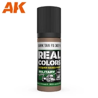 AK Interactive - Real Colours -Dark Tan Fs 30219 17 ml