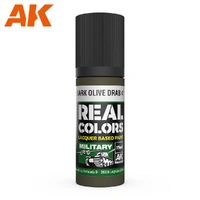AK Interactive - Real Colours -Dark Olive Drab 41 17 ml