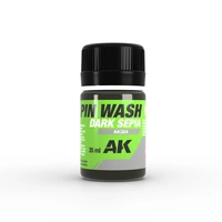 AK Interactive - Weathering  - Dark Sepia Pin Wash 35ml