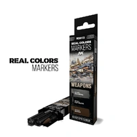 AK Interactive - RC Markers - Weapons - Set 3 Real Colors Markers