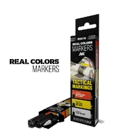 AK Interactive - RC Markers - Tactical Markings - Set 3 Real Colors Markers