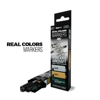 AK Interactive - RC Markers - Wwii Axis Aircraft Squiggle Camouflage Colors - Set 3 RC Markers