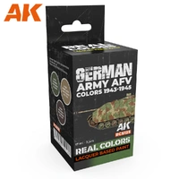 AK Interactive - Real Colours -German Army Afv Colors 1943-1945 Set