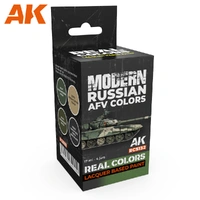 AK Interactive - Real Colours -Modern Russian Afv Colors Set