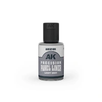AK Interactive - Precision Paneliner - Light Grey 30ml