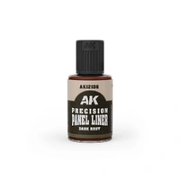 AK Interactive - Precision Paneliner- Dark Rust 30ml
