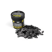 AK Interactive - Dioramas - Rounded Flat Rocks 100ml