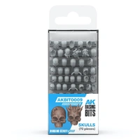 U2 AK Interactive - Basing Bits - Skulls - 72 Pieces