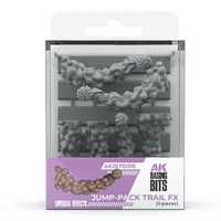 U2 AK Interactive - Basing Bits - Jump-Pack Trail Fx - 6 Pieces