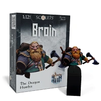 Scale 75 - Busts - The Chronicles of Run - Broin; The Dragon Hunter 1:12