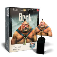 Scale 75 - Busts - The Chronicles of Run - Bort; The Iron Butcher 1:12